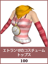 エトランゼのコスチューム　トップス